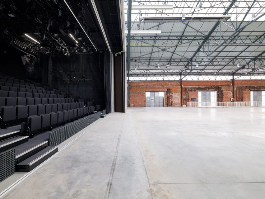 Interior of Site Verrier de Meisenthal by SO-IL and FREAKS