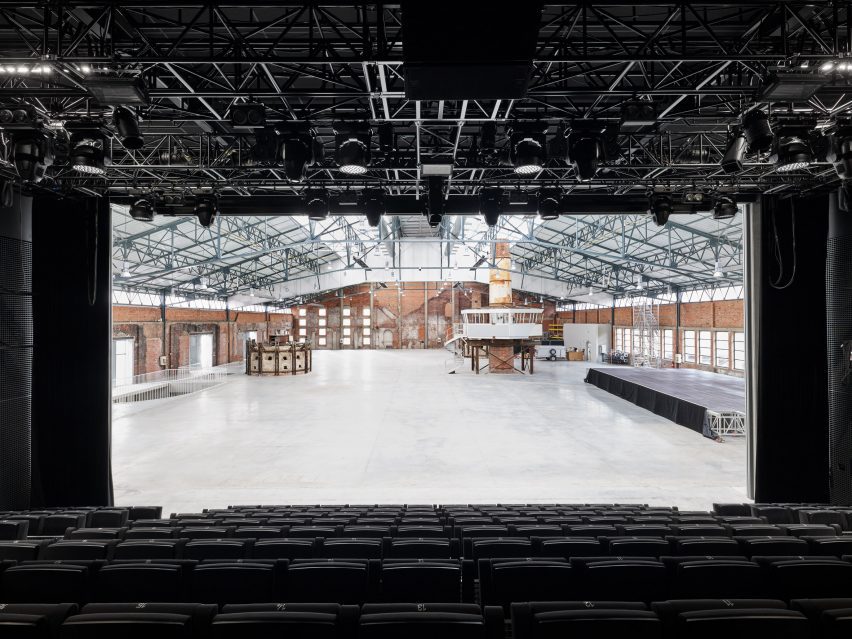 Interior of Site Verrier de Meisenthal by SO-IL and FREAKS