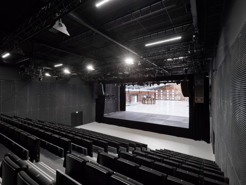 Interior of Site Verrier de Meisenthal by SO-IL and FREAKS