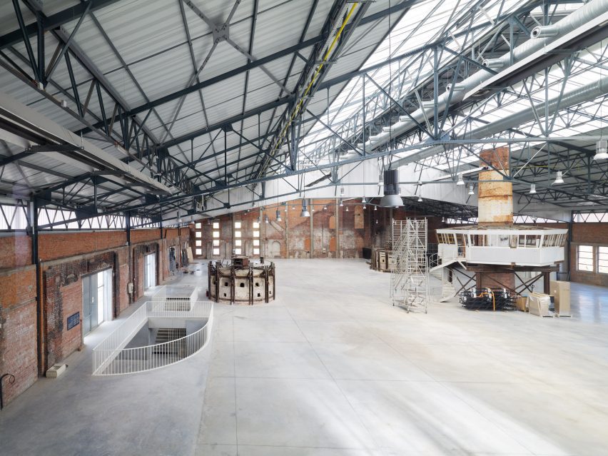 Interior of Site Verrier de Meisenthal by SO-IL and FREAKS