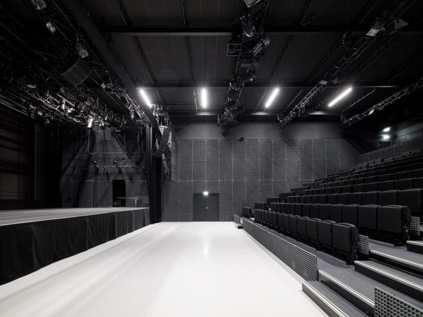 Interior of Site Verrier de Meisenthal by SO-IL and FREAKS