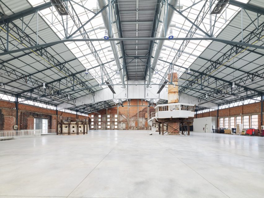Interior of Site Verrier de Meisenthal by SO-IL and FREAKS
