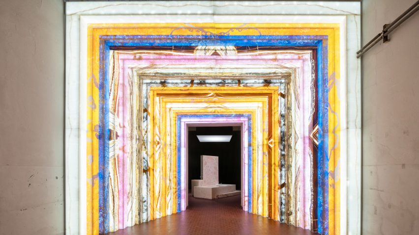 Solida Nature and OMA marble archway