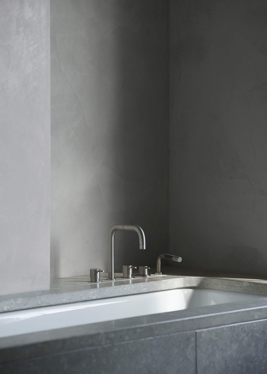 Interior of Stone House by Architecture for London
