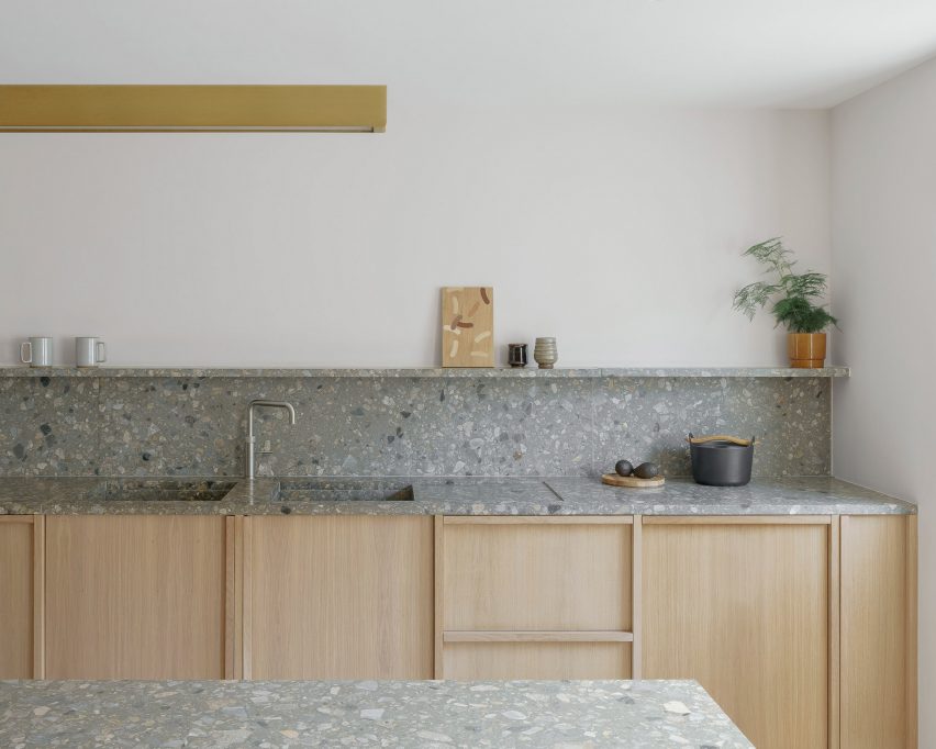 Interior of Stone House by Architecture for London