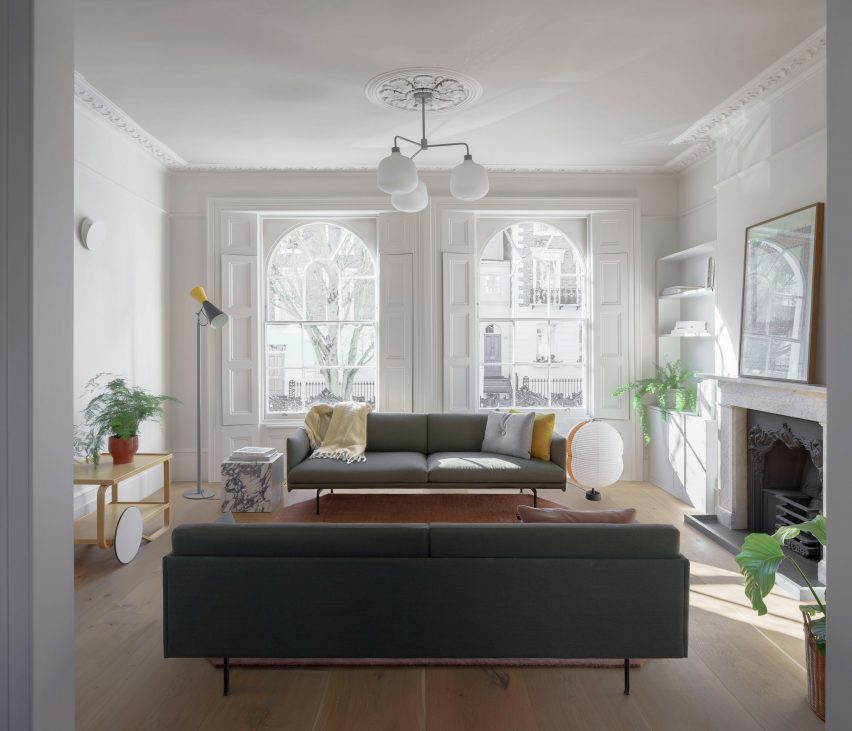 Interior of Stone House by Architecture for London