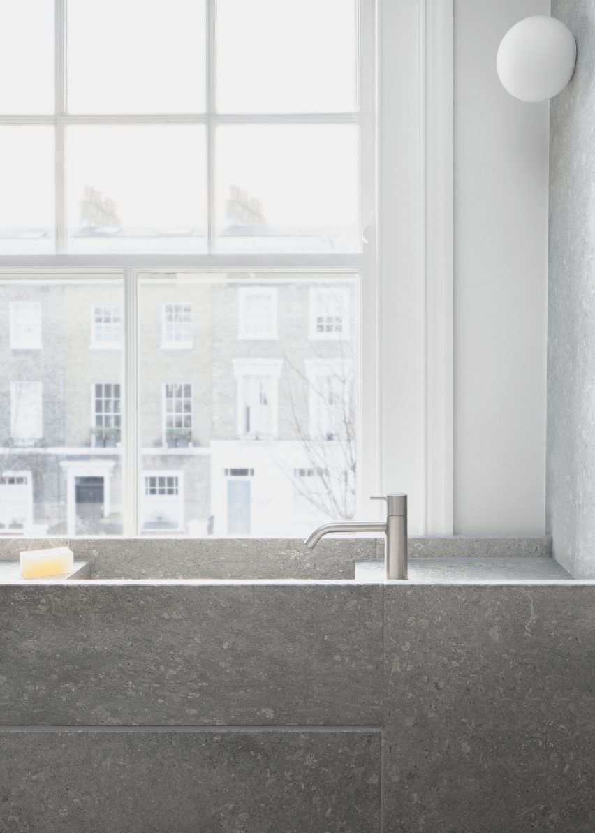 Bathroom of Stone House by Architecture for London