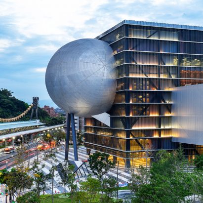 Taipei Performing Arts Center has completed