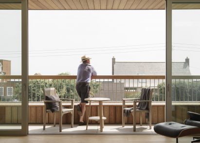 Balcony in Thorpeness Beach House by IF_DO