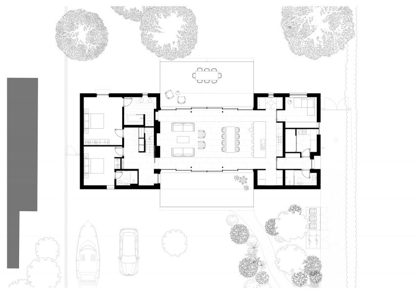 Thorpeness Beach House by IF_DO first floor plan