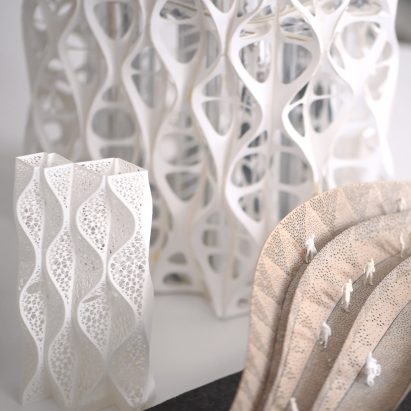 Shell lace stent by Tonkin Liu