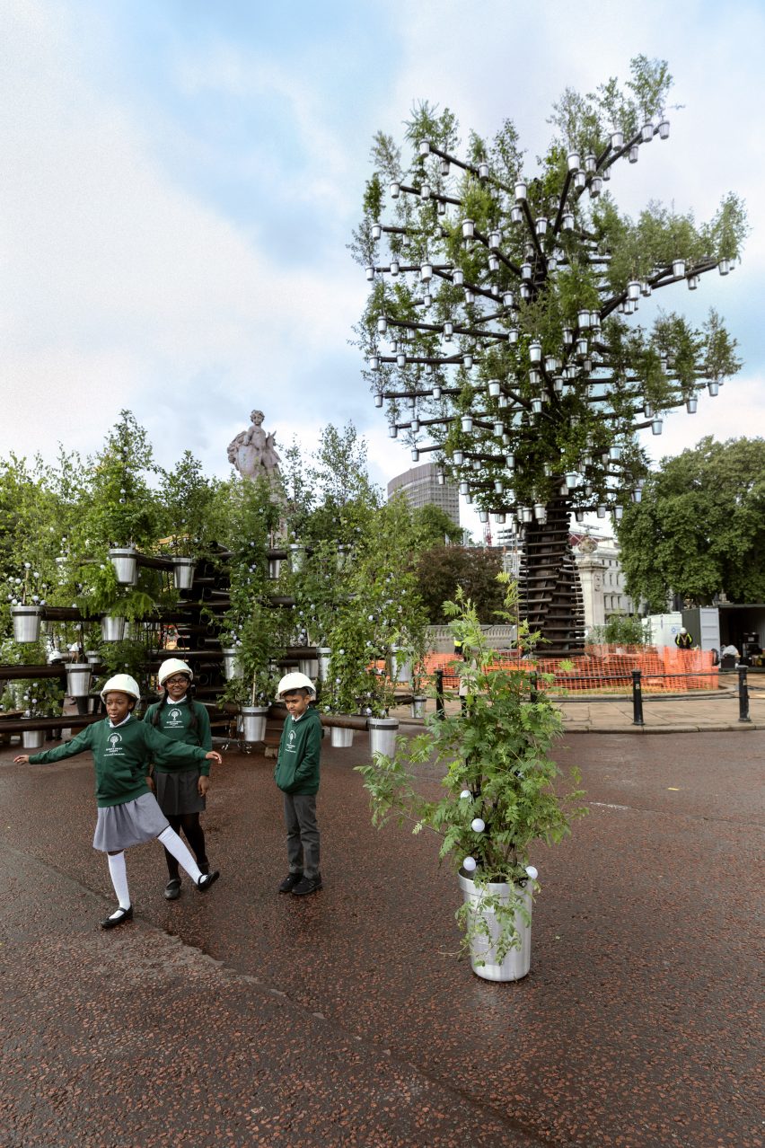 Thomas Heatherwick's Tree of Tree for the Queen's Jubilee
