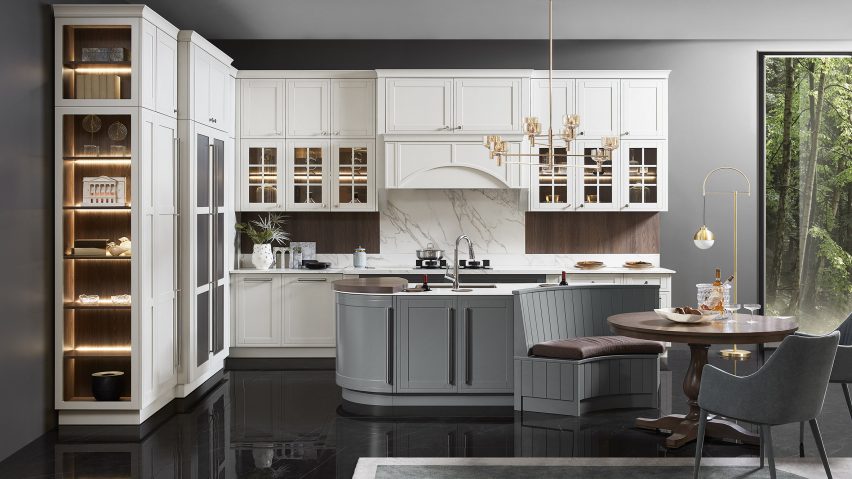 Turandot kitchen by Marco Bortolin for Oppein Home
