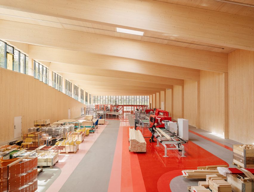 The Plus furniture factory by BIG for Vestre