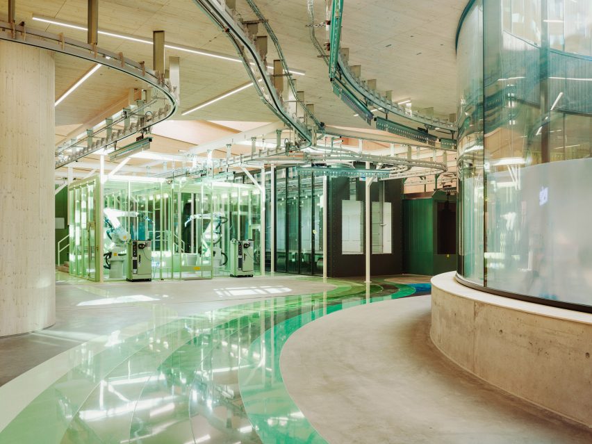 The Plus furniture factory by BIG for Vestre