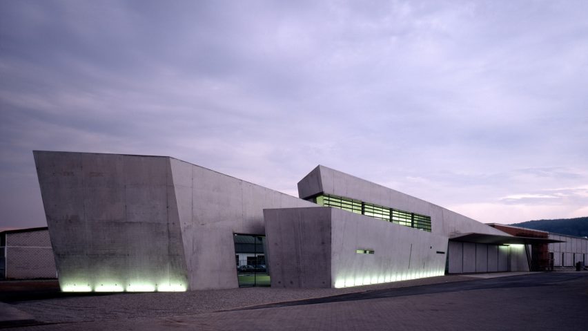 Zaha Hadid’s Vitra Fire Station is “ready to explode into action at any moment”
