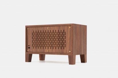 Walnut wood box