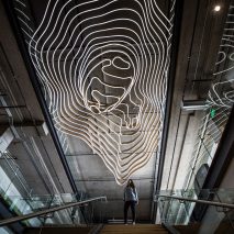 Acrylicize uses artworks to create “hyper-evolved workplaces”