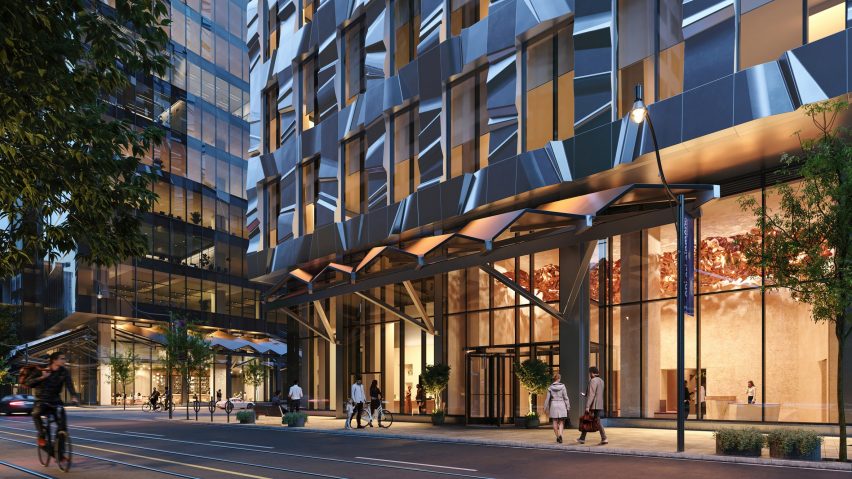 Frank Gehry unveils new visuals of his tallest-ever residential skyscrapers
