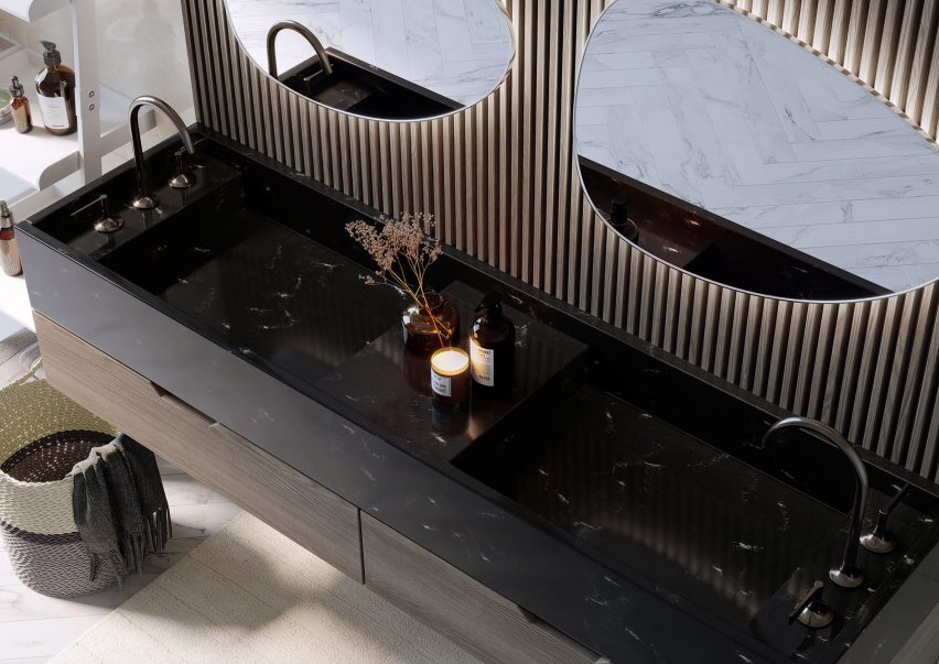 Basin made from HIMACS