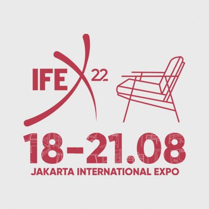 A photograph of the IFEX Indonesia 2022 logo