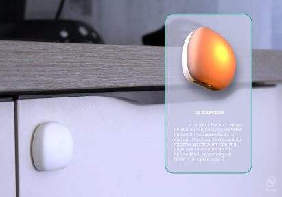 A render of recap, which is designed to extend the life of household appliances.