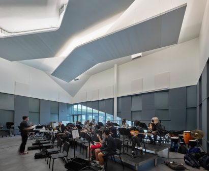 Performance hall interior