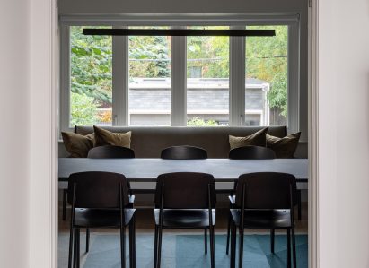 Office chairs in home