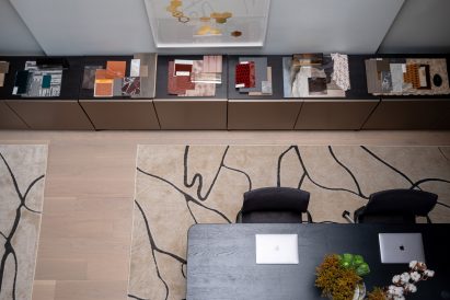 Interior design studio home office