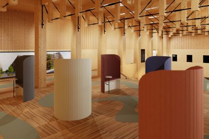A photograph of the installation Swedish Design Movement – Leading the way