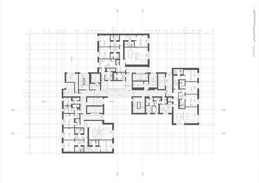 Plan of Tamdeen Square by AGi Architects