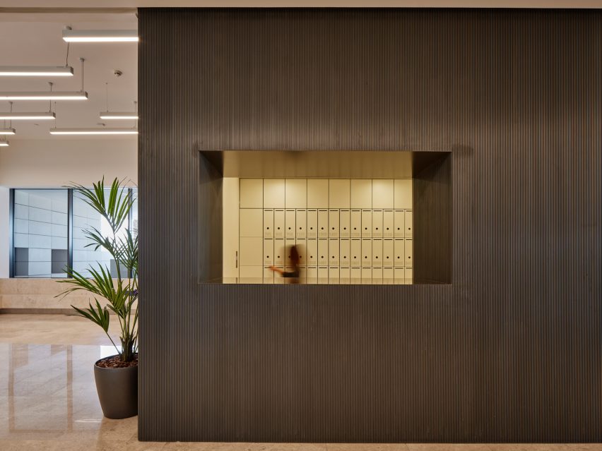 Tamdeen Square is a collection of residential towers that was designed by AGi Architects