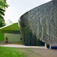 Artificial intelligence-created Serpentine Pavilion.