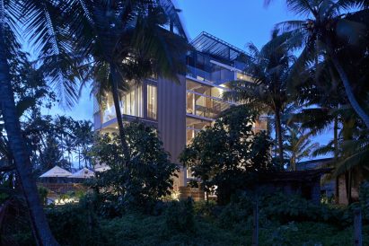 Harding Boutique Hotel in Sri Lanka by night