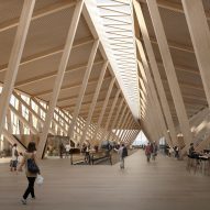 BIG's Dock A at Zurich Airport