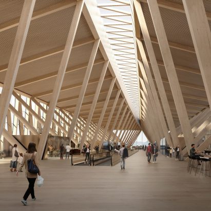 BIG's Dock A at Zurich Airport