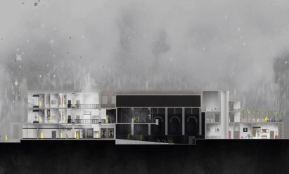 Image of a student interior architecture and design project