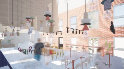 Image of a student interior architecture and design project