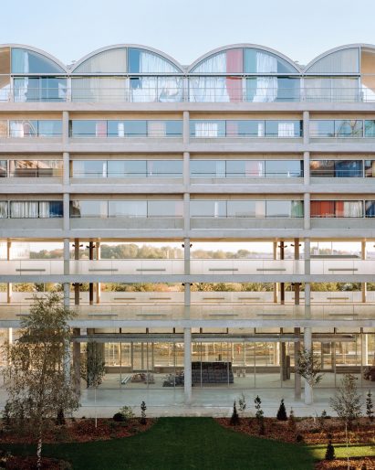 the Student Residence and Reversible Car Park