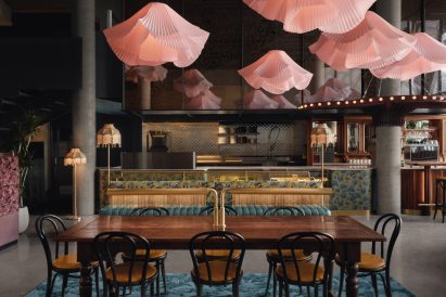 View towards the bar