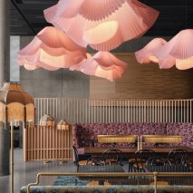 Tutu lights at Cafe Constance in Montreal
