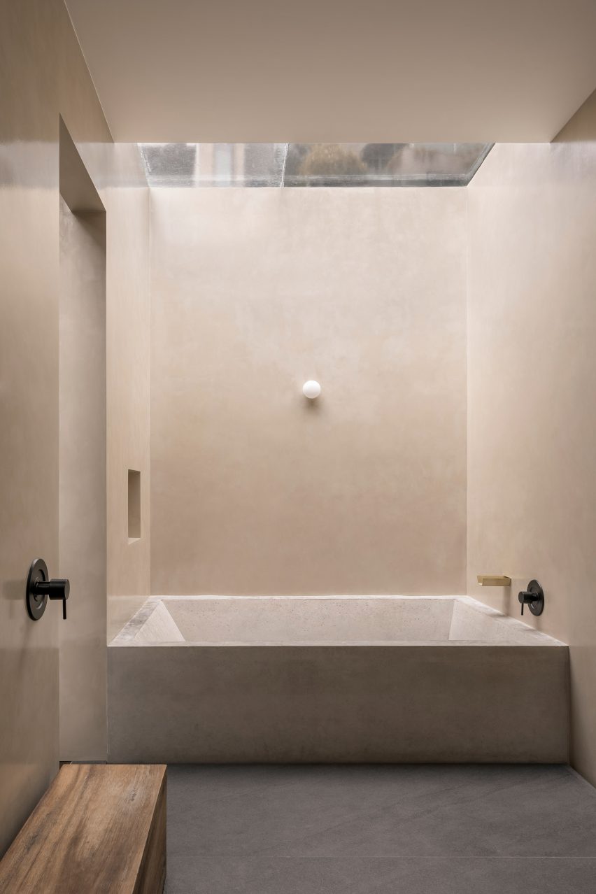 Skylight bathroom