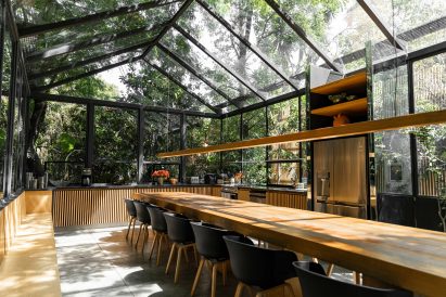 Gabled structure by MCxA Group