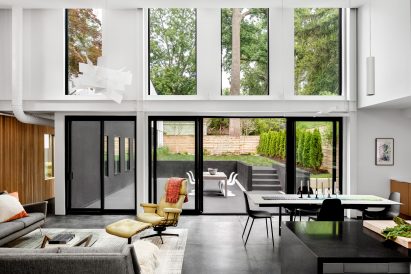 Red Maple house living room