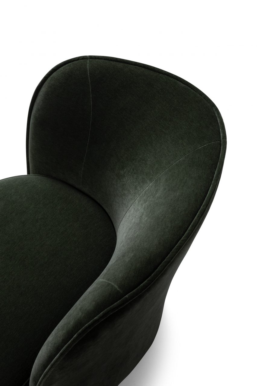 Aldora sofa by Cristina Celestino for Moooi