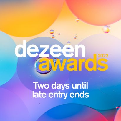 Two days left to enter Dezeen Awards 2022
