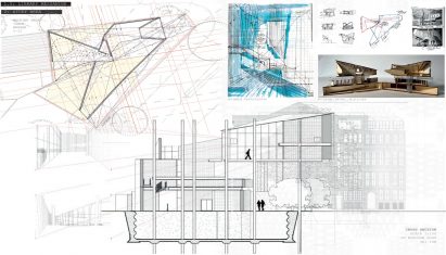 A graphic project that explores a community place for gathering