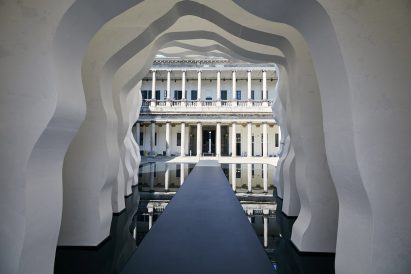 Walkable sink by Daniel Arsham