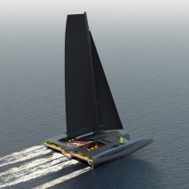 The Domus trimaran, the "world's first zero-emission superyacht", features in today's Dezeen Agenda newsletter