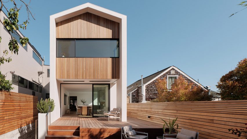 Night and Day House exterior renovation